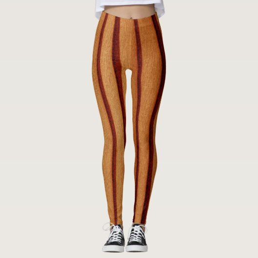 Verbrande rustieke Sinaasappels Leggings (Voorkant)