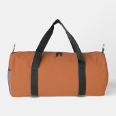 Verbrande Sienna Duffle Bag – Minimale look, Max S Plunjezak (Achterkant)