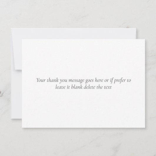 Verbrande Sienna Eucalyptus Boho Bedankt (Achterkant)