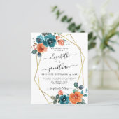 Verbrande Sinaasappel Blauwgroen Budget Roest Brui (Staand voorkant)