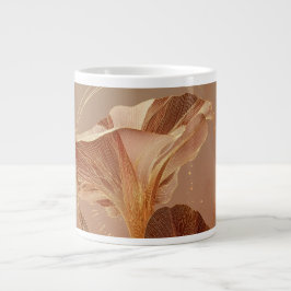 Verbrande Sinaasappel Calla Lelie Botanisch Grote Koffiekop