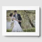 Verbrande Sinaasappel Kalligrafie Herfst Bloemenbr Gastenboek (Achterkant)