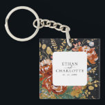 Verbrande Sinaasappel pioenen Bloemenschilderij Go Sleutelhanger<br><div class="desc">Deel een blijvende herinnering met deze verbrande oranje pioenen bruiloft sleutelhanger! Met warme bloemen kunstwerken,  het is een prachtig aandenken voor de gasten om uw speciale dag te herinneren. Perfect als een gunst,  deze sleutelhanger voegt elegantie en charme toe aan het dagelijks leven.</div>