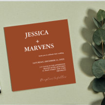 Verbrande Sinaasappel Terracotta Rust bruiloft uit