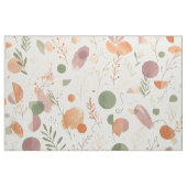 Verbrande Terracotta Stof Sage Boho Woestijn Varen (Yard (91,4 cm))