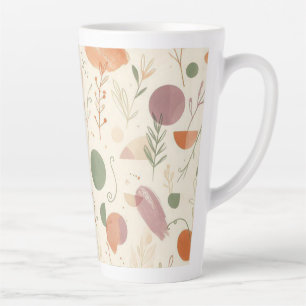 Verbrande Terracotta Stof Sage Boho Woestijn Varen Latte Mok