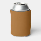 Verbrande Zand Effen Kleur Blikjeskoeler (Blikje Achterkant)