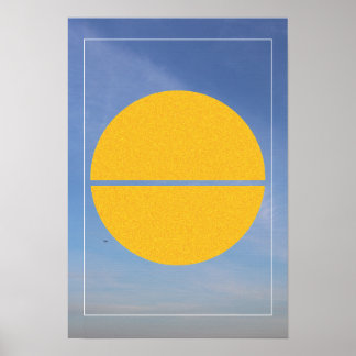 Verbrande Zon - TMD Origineel Design Poster