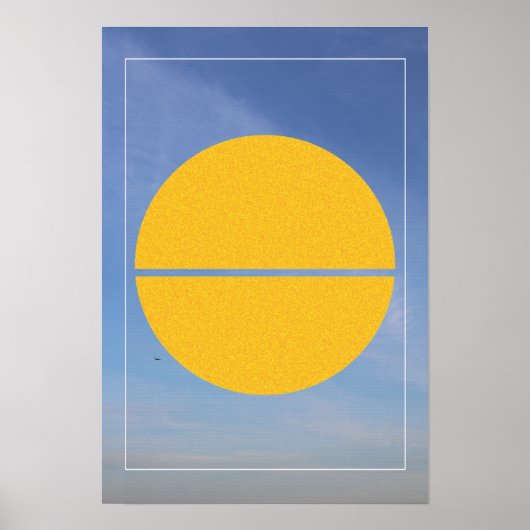 Verbrande Zon - TMD Origineel Design Poster (Voorkant)