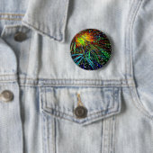 verbranden in de lucht ronde button 5,7 cm (In situ)