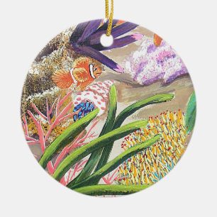 verbranden keramisch ornament