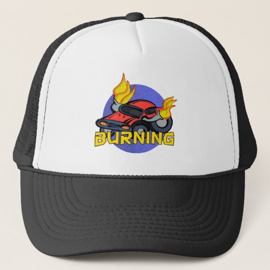 verbranden trucker pet (Voorkant)