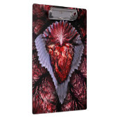 Verbrandend hart klembord (Rechts)