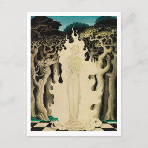 Verbrandend hart - Nielsen Briefkaart