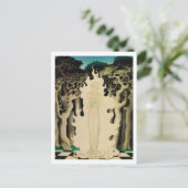 Verbrandend hart - Nielsen Briefkaart (Staand voorkant)