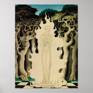 Verbrandend hart - Nielsen Poster