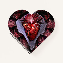 Verbrandend hart notitieboek