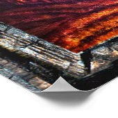 Verbrandend hemel poster (Hoek)