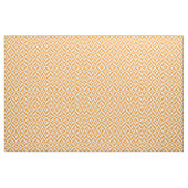 Verbrandend Oranje geometrisch decoderingspatroon Stof (Yard (91,4 cm))