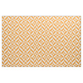 Verbrandend Oranje geometrisch decoderingspatroon Stof (Fat Quarter)
