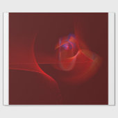 Verbrandend Roos Cadeaupapier (Vlak)