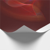 Verbrandend Roos Cadeaupapier (Hoek)