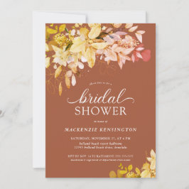 Verbrandend Sinaasappel terracotta Botanisch Vrijg Kaart