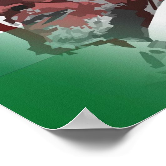 Verbrandende Spear Poster (Hoek)