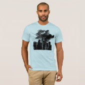 Verbrandende stad t-shirt (Voorkant volledig)