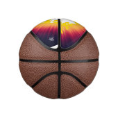 Verbrandende ster basketbal (Rechts)