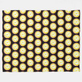 Verbrandende ster fleece deken (Voorkant (Horizontaal))