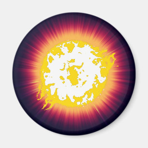 Verbrandende ster magneet