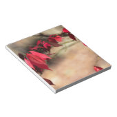 Verbrandende Struik Autumn Foliage - Euonymus alat Notitieblok (Schuin)