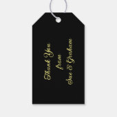 Verbrandende vezels cadeaulabel (Achterkant)