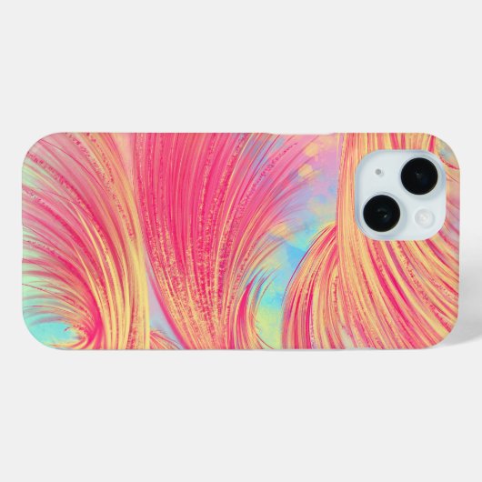 Verbrandende vezels Case-Mate iPhone case (Achterkant (horizontaal))