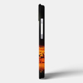 Verbrandende woestijn Sun en Egyptische Giza Pyram Case-Mate iPhone Case (Achterkant / Links)