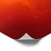 Verbrandende zon poster (Hoek)