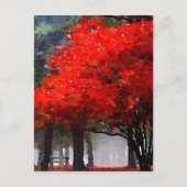 Verbranding najaar briefkaart (Voorkant)