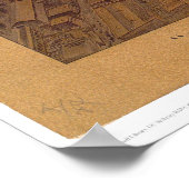 Verbranding San Francisco 18-20 april 1906 (1596A) Poster (Hoek)