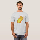 Verbranding van citrusvruchten t-shirt (Voorkant volledig)
