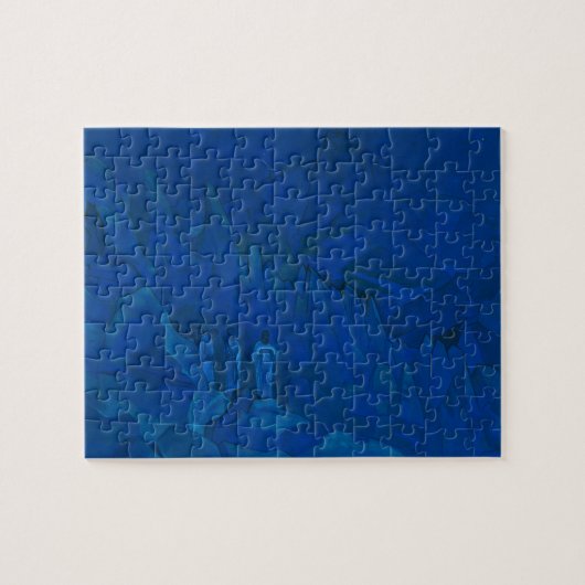 Verbranding van de duisternis door Nicholas Roeric Legpuzzel (Horizontaal)