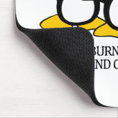 Verbranding van de pinguïns.. - Gepersonaliseerd Muismat (Hoek)