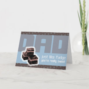 Verbranding van Vaderdag of vaders geboortedag Kaart