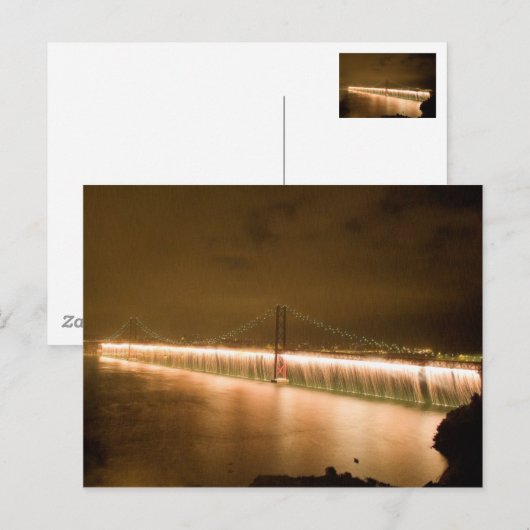 Verbranding van vuurwerk briefkaart (Voorkant / Achterkant)