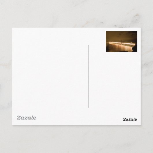 Verbranding van vuurwerk briefkaart (Achterkant)