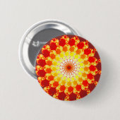 Verbrandingsambitie - Fractaal Ronde Button 5,7 Cm (Voorkant /achterkant)