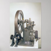 verbrandingsmotor, 1876 poster (Voorkant)