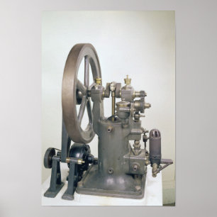 verbrandingsmotor, 1876 poster