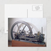 Verbrandingsmotor Briefkaart (Voorkant / Achterkant)