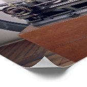 Verbrandingsmotor Poster (Hoek)